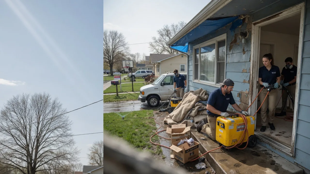 Basement Flood Cleanup in Vera, OK near me